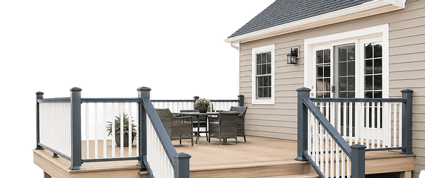Deck built by Boyer Fence & Deck