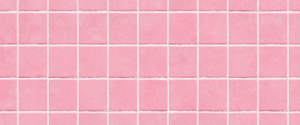 Pink tile