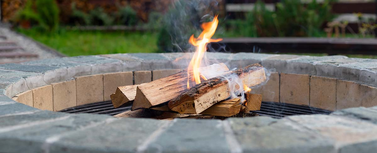 outdoor fire pit